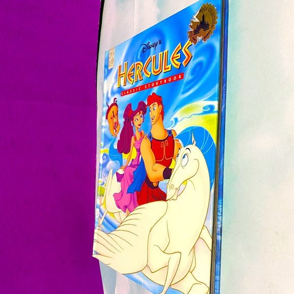 DISNEY’S VINTAGE 1997 HERCULES CLASSIC STORYBOOK HARDCOVER 95p GREAT CONDITION - Picture 15 of 16